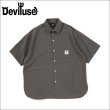 画像1: 【送料無料】Deviluse デビルユース Heartaches S/Sシャツ CHARCOAL (1)