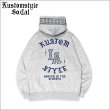 画像1: 【送料無料】KustomStyle カスタムスタイル LA BANDANA プルオーバーパーカー ASH GRAY (1)