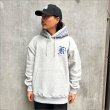 画像3: 【送料無料】KustomStyle カスタムスタイル LA BANDANA プルオーバーパーカー ASH GRAY (3)