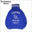 画像1: 【送料無料】KustomStyle カスタムスタイル LA BANDANA プルオーバーパーカー ROYAL BLUE (1)