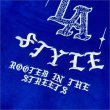 画像5: 【送料無料】KustomStyle カスタムスタイル LA BANDANA プルオーバーパーカー ROYAL BLUE (5)