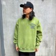 画像3: 【送料無料】KustomStyle カスタムスタイル SHADES クルーネックスウェット LIGHT OLIVE (3)