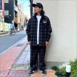 画像2: 【送料無料】KustomStyle カスタムスタイル SUPREME QUALITY '24 CHECK L/Sシャツ BLACK/WINE RED (2)