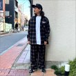 画像2: 【送料無料】KustomStyle カスタムスタイル SUPREME QUALITY '24 CHECK L/Sシャツ BLACK/TAN (2)