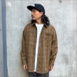 画像2: 【送料無料】KustomStyle カスタムスタイル SUPREME QUALITY '24 CHECK L/Sシャツ LIGHT BROWN (2)