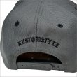 画像3: KustomStyle カスタムスタイル CHISOX スナップバックCAP BLACK/GRAY (3)