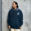 画像3: 【送料無料】KustomStyle カスタムスタイル LA BANDANA プルオーバーパーカー DARK NAVY (3)