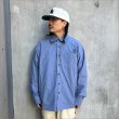 画像3: 【送料無料】KustomStyle カスタムスタイル STARLITE L/Sワークシャツ CHAMBRAY (3)