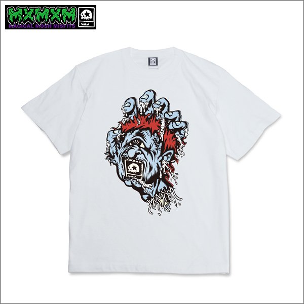 画像1: MxMxM x SANTA CRUZ SCREAMING HEAD Tシャツ WHITE (1)