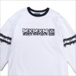 画像3: 【送料無料】MxMxM マジカルモッシュミスフィッツ MxMxM どろどろ FOOTBALL Tシャツ WHITE (3)