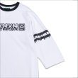 画像4: 【送料無料】MxMxM マジカルモッシュミスフィッツ MxMxM どろどろ FOOTBALL Tシャツ WHITE (4)