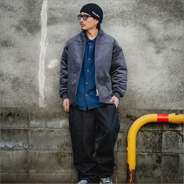 希少！！ ブルコWORK SHIRTS(SLATE BLUE ST)L - トップス