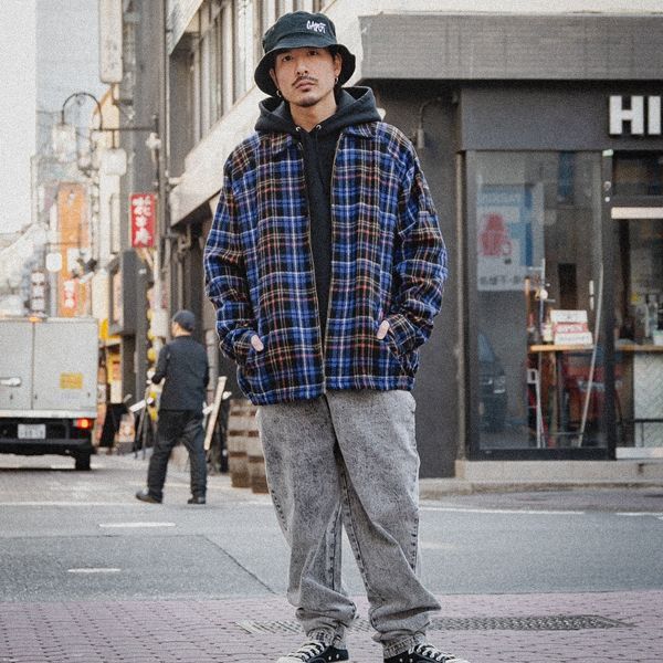 クックマン パンツ COOKMAN Chef Pants Snow Washed Denim Black