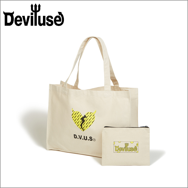 Deviluse デビルユース Wavy トートバッグ NATURAL