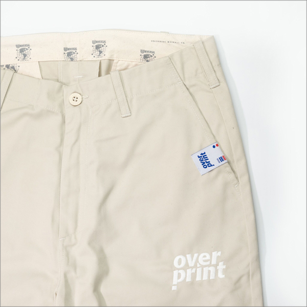 over print パンツ